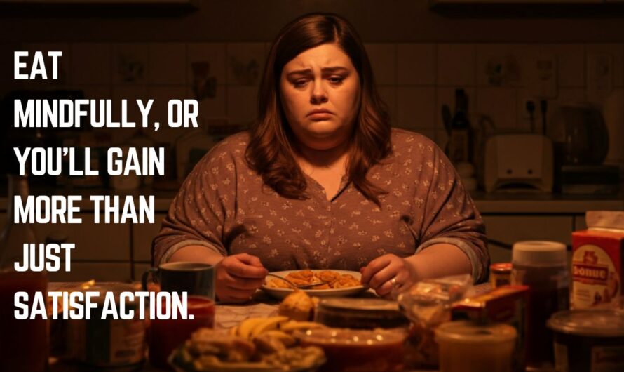 Eat mindfully or you’ll gain more than just satisfaction.